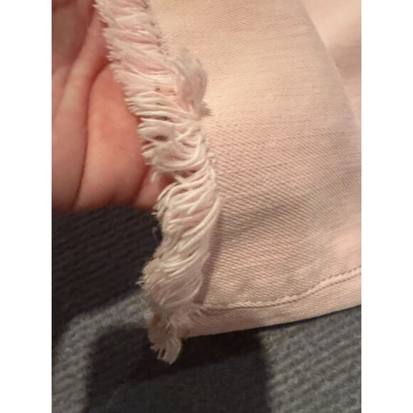 Judy Blue Wide Leg Distressed Jeans |‎ Baby Pink | Size 16W - Picture 13 of 16